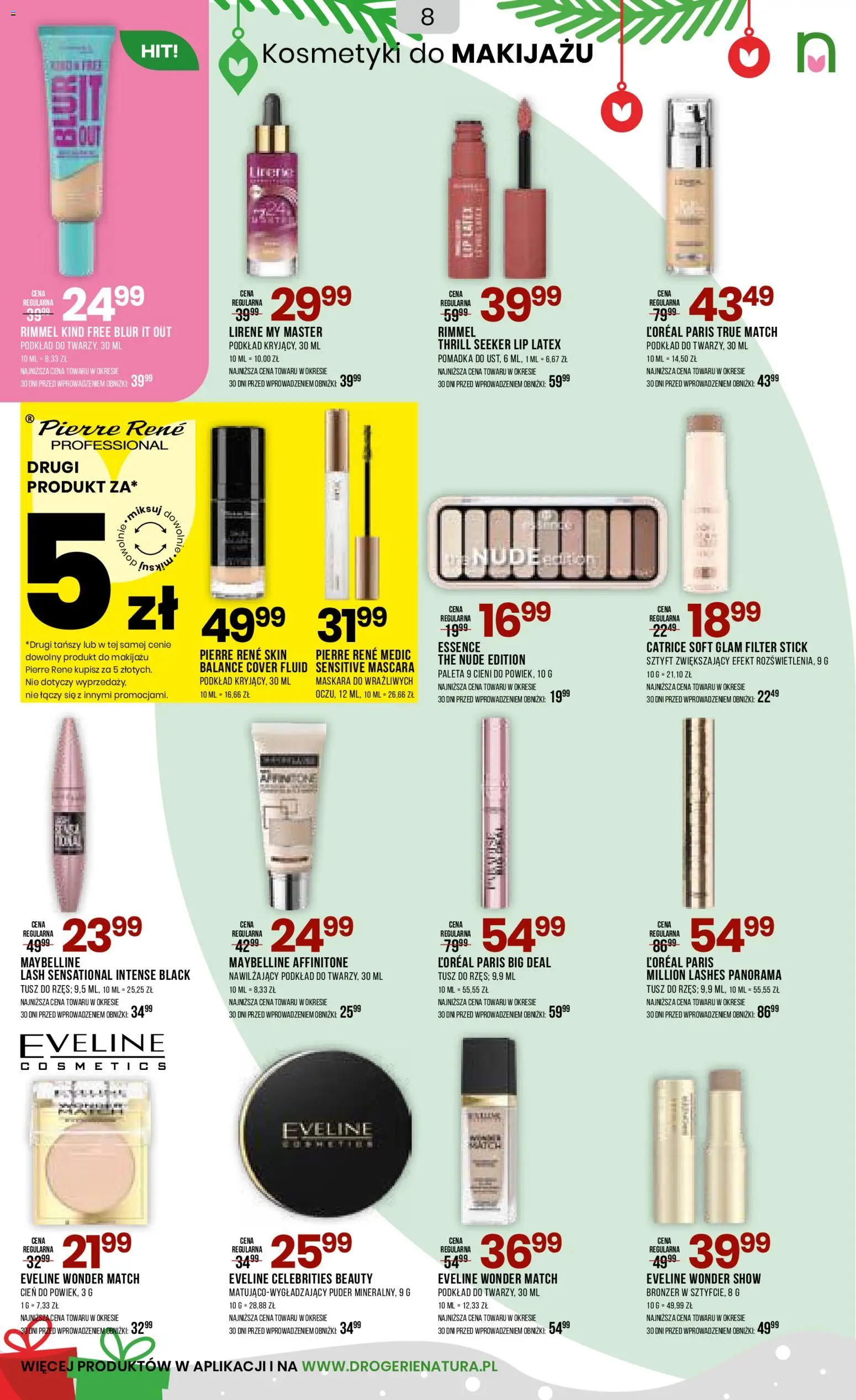 Drogerie Natura Black Friday od 27.11.2025 | Strona: 8 | Produkty: Maskara, Kosmetyki, Puder, Bronzer