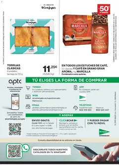 Vista previa El Corte Inglés ofertas válido desde el 12.03.2026 | Página: 24 | Productos: Café, Teléfono, Café en grano, Bandeja
