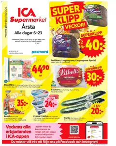 ICA Supermarket - Årsta - Förhandsvisning av reklamblad från butik ICA Supermarket aktuell från 10.11.2025