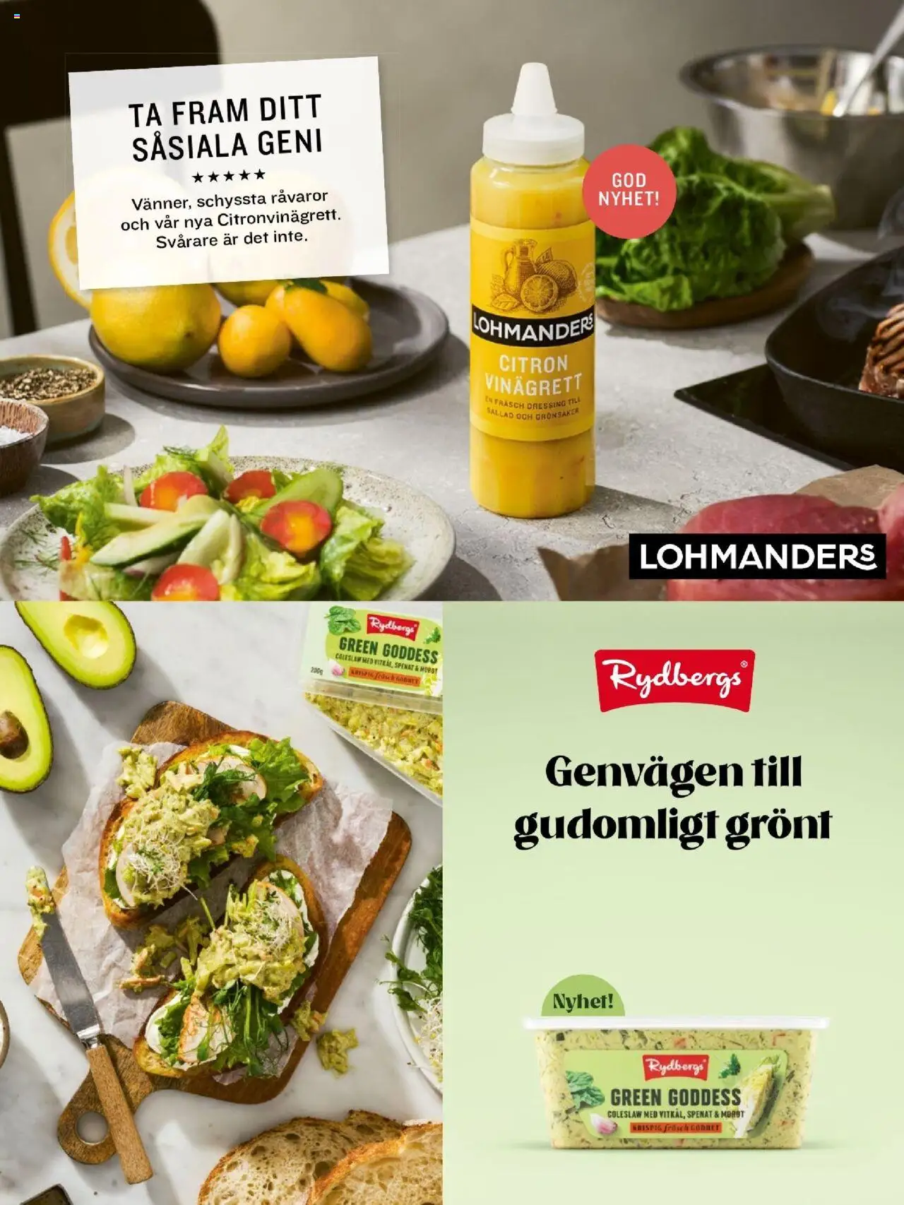 Hemköp reklamblad aktuell från 01.09.2025 | Sida: 39 | Produkter: Spenat, Morot, Sallad, Citron