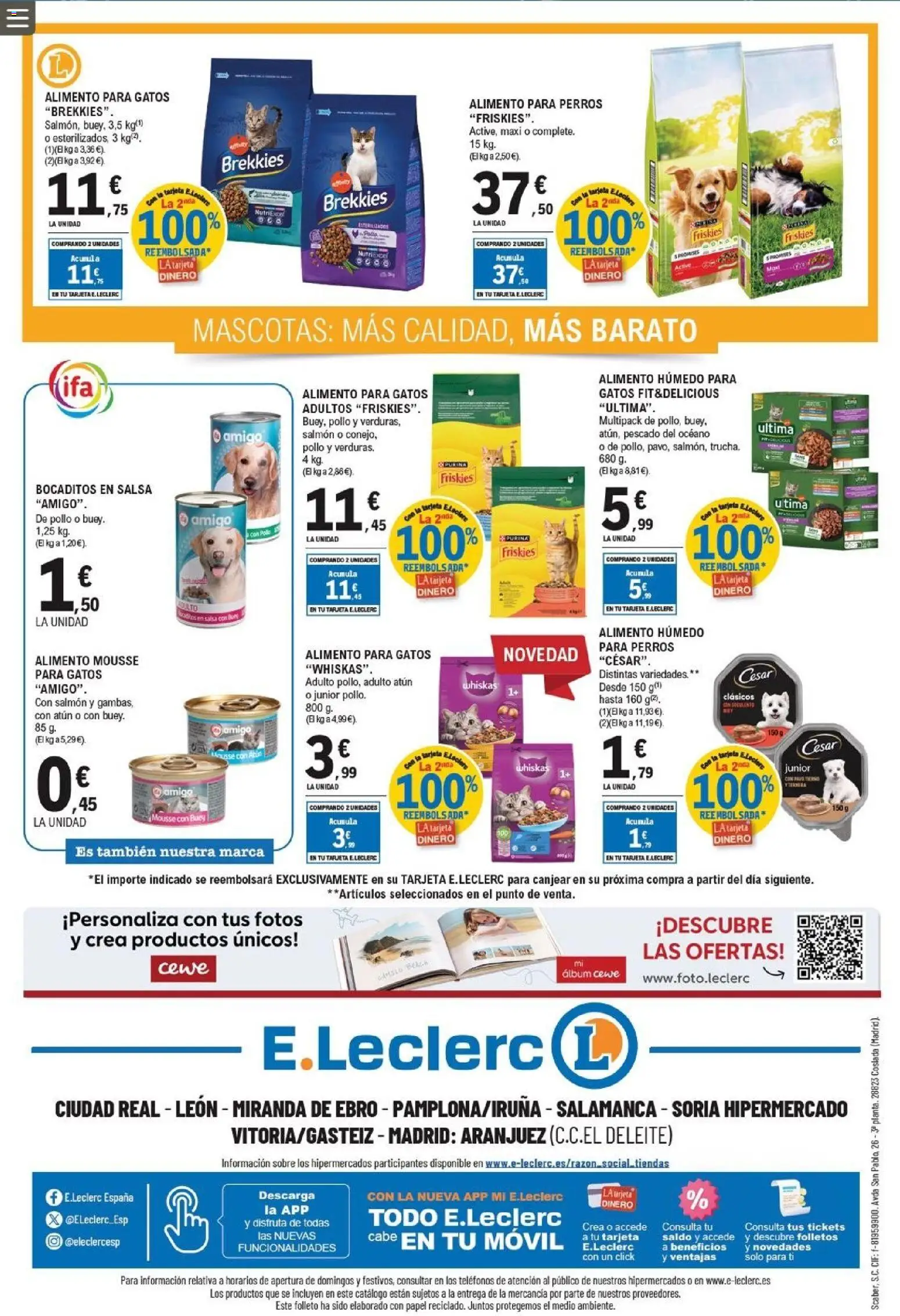 E.Leclerc folleto │ válido desde el 22.04.2026 | Página: 36 | Productos: Mousse, Pescado