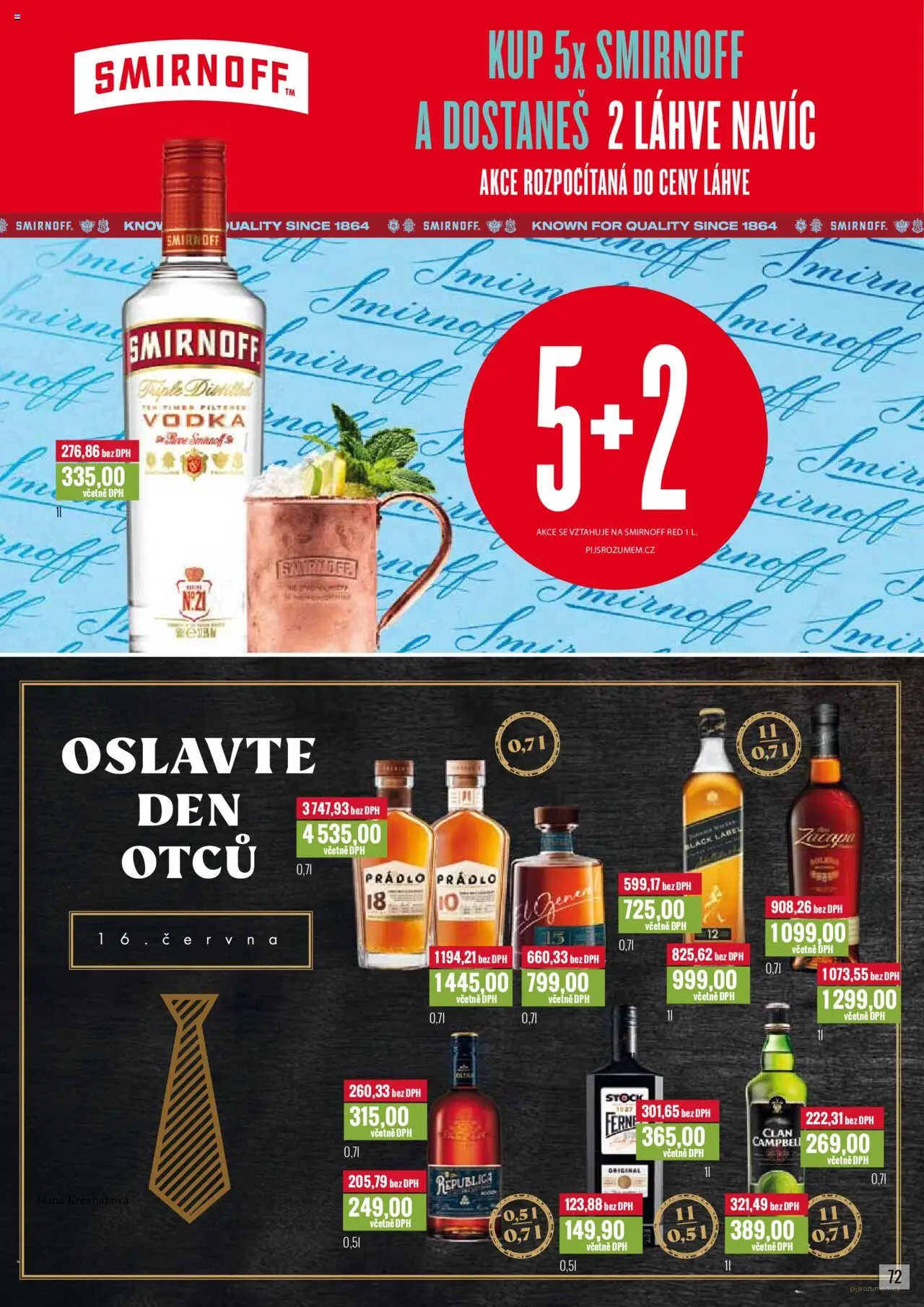 Ratio leták od 01.06.2025 | Strana: 73 | Produkty: Rum, Fernet, Lahve, Zacapa