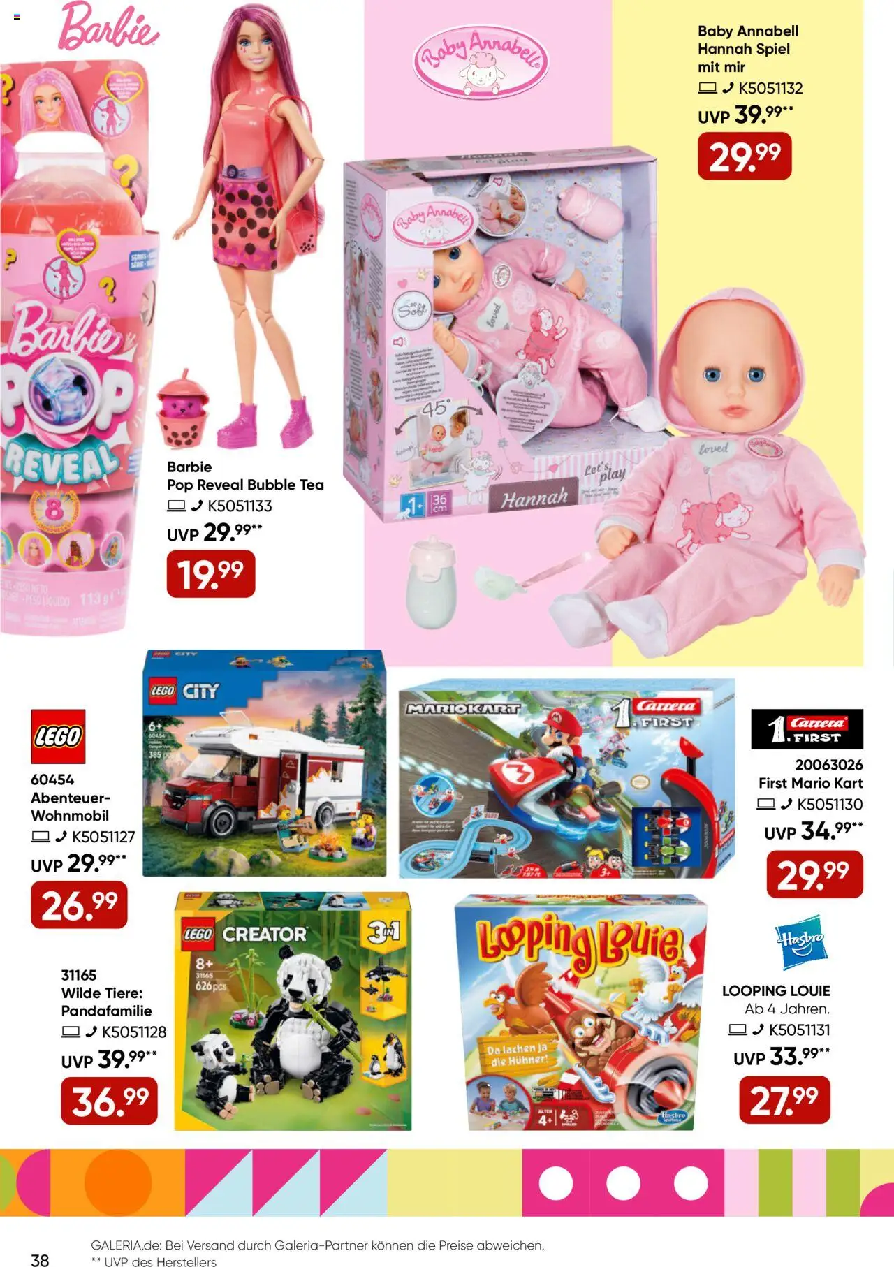 Galeria Karstadt Kaufhof Prospekt 	 – gültig ab 17.09.2025 | Seite: 37 | Produkte: Spiel