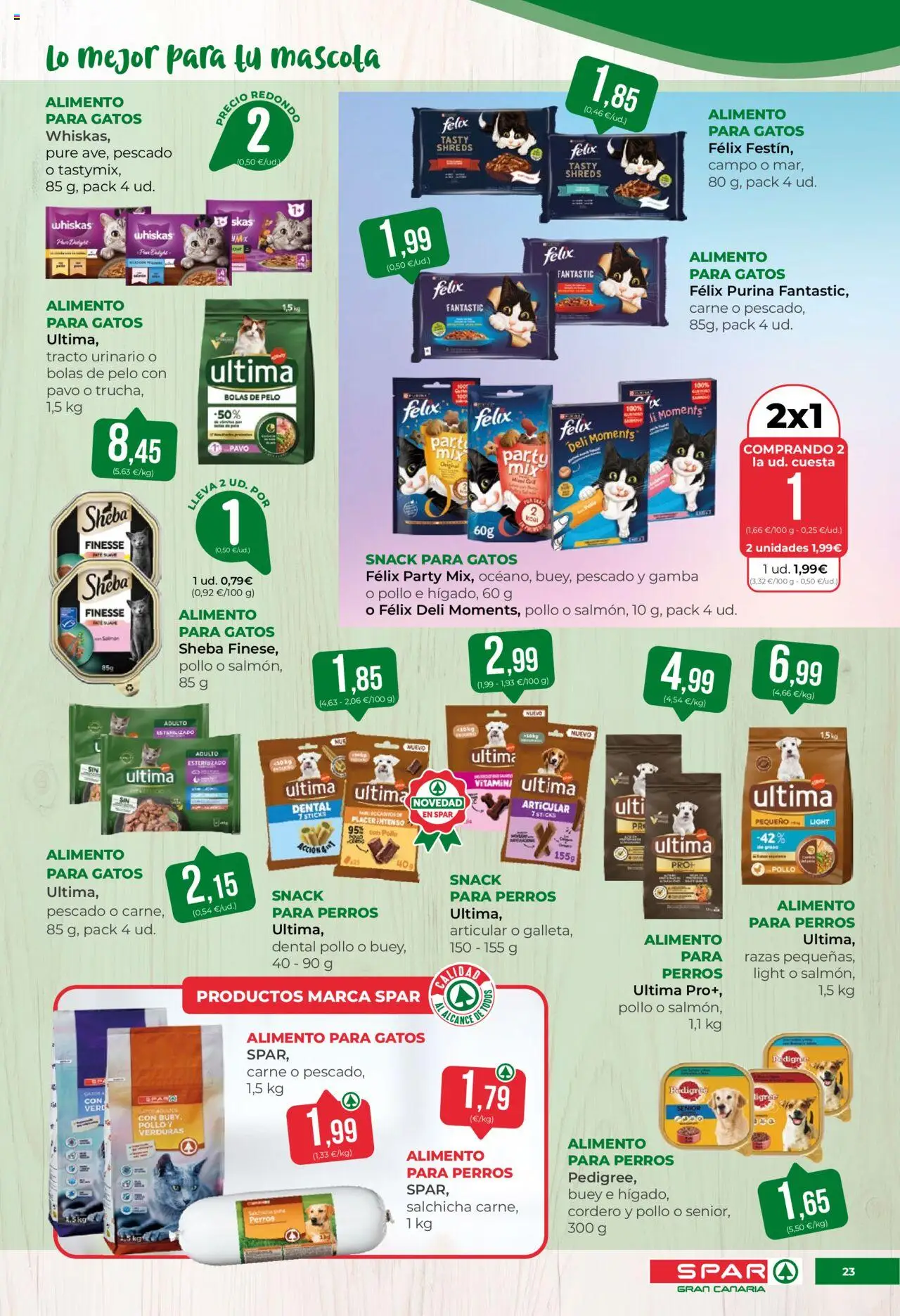 Spar folleto │ válido desde el 19.09.2025 | Página: 23 | Productos: Pescado, Φίλτρο καφέ, Gamba