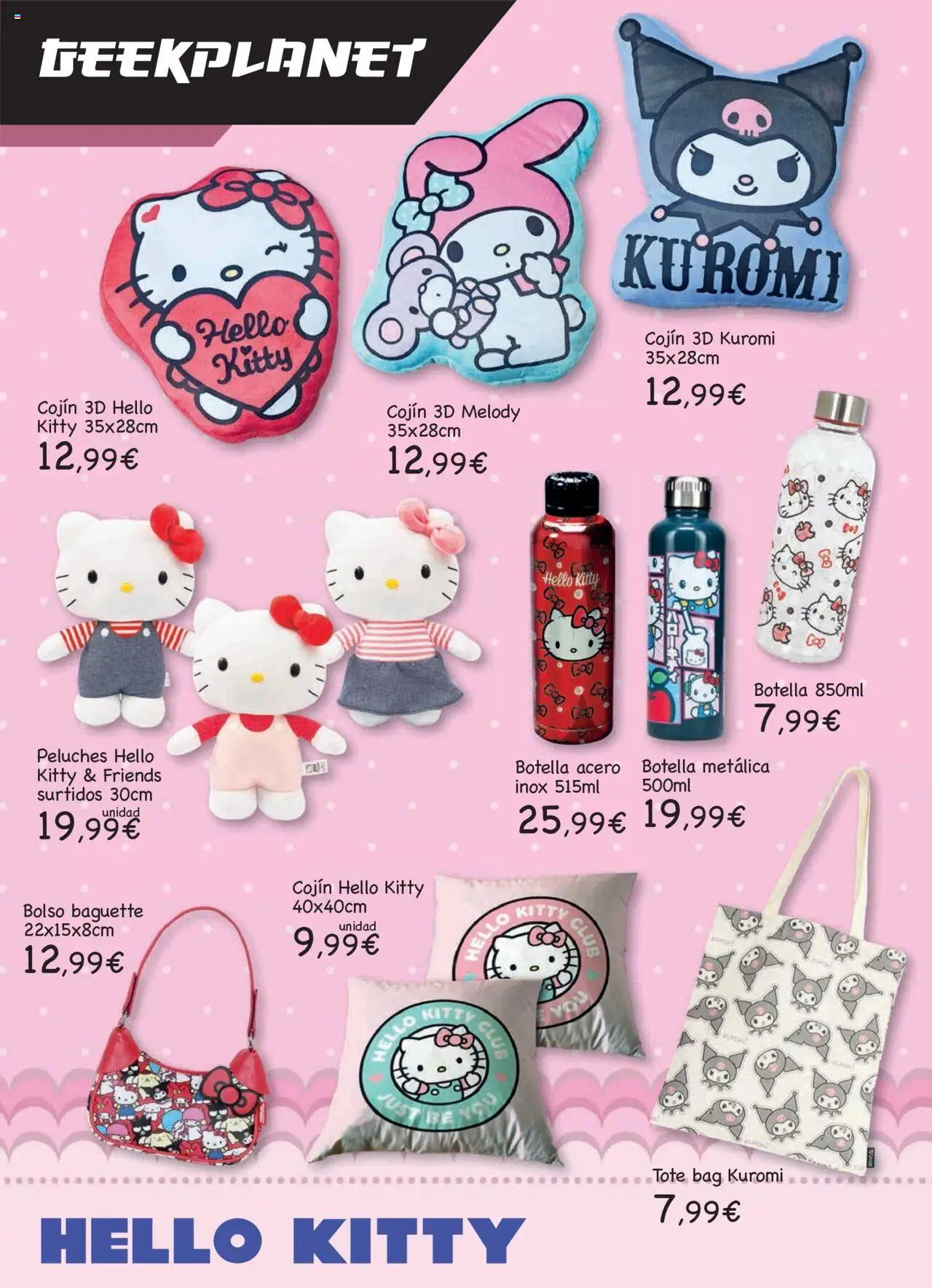 Toy Planet Catálogo de Geek Fan │ válido desde el 01.07.2025 | Página: 30 | Productos: Bolso, Cojín