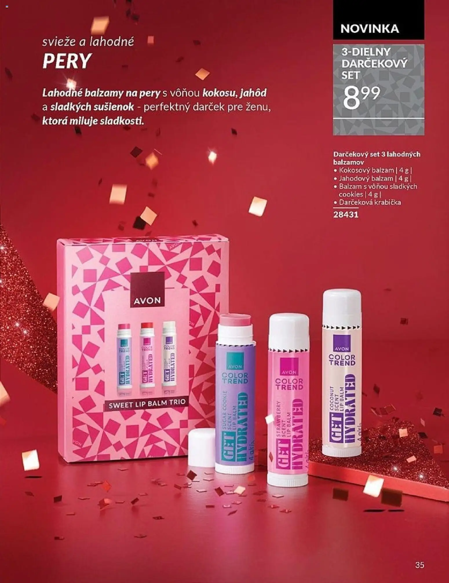 Nové Avon akcie – leták je platný od 01.11.2025 | Strana: 35