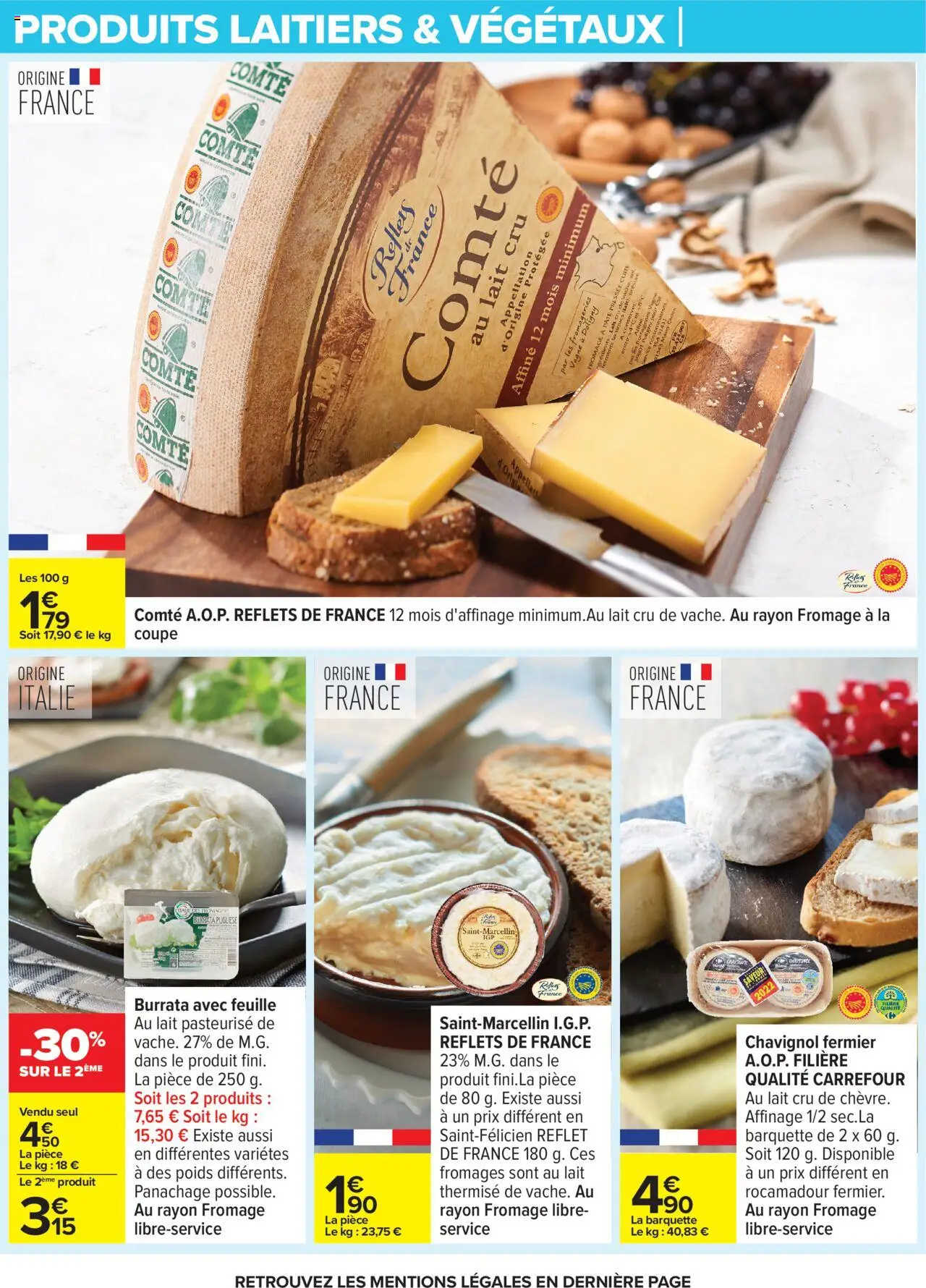  | Page: 15 | Produits: Poids, Lait, Fromage, Burrata