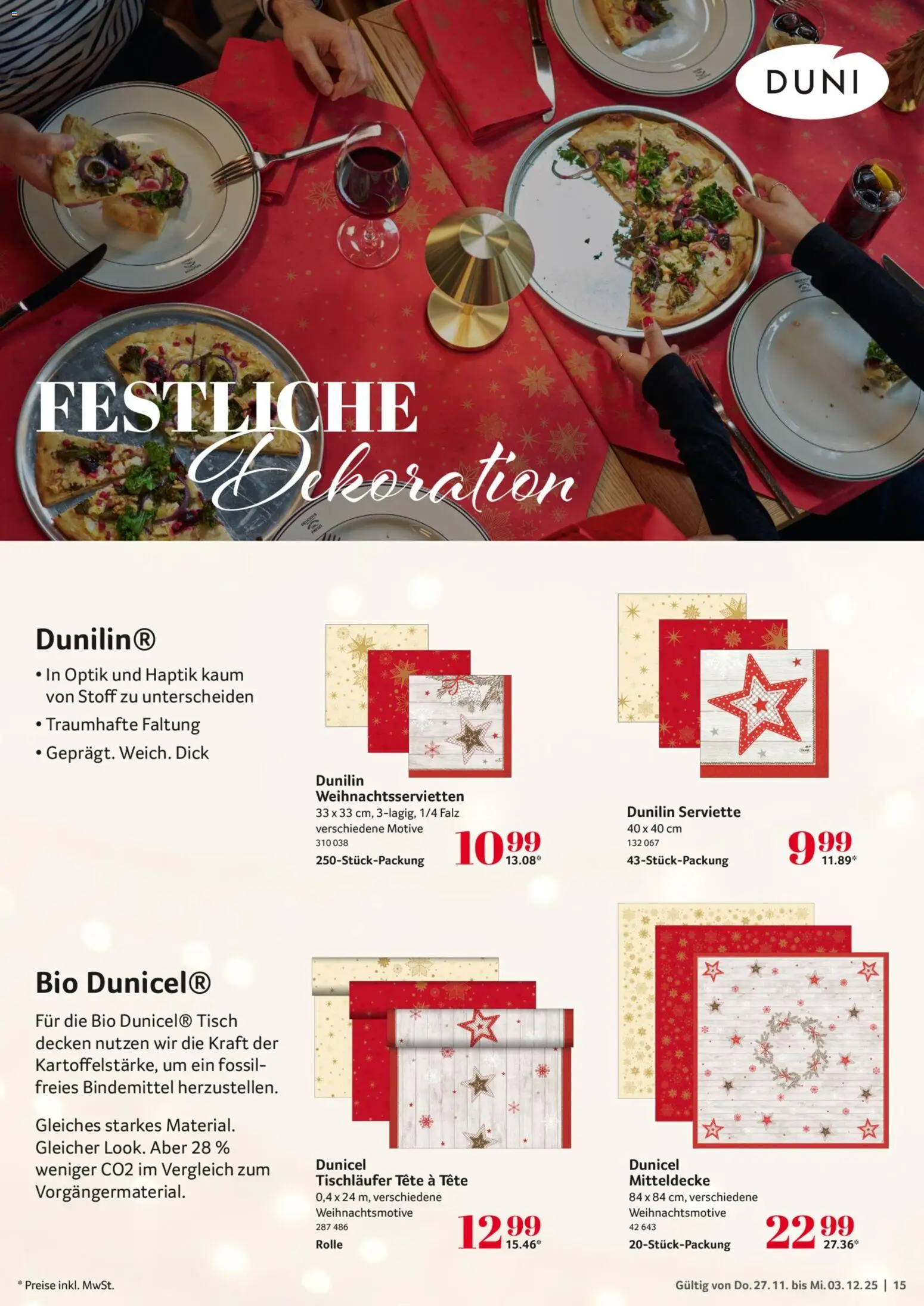 Selgros Prospekt 	 – gültig ab 27.11.2025 | Seite: 15 | Produkte: Tisch