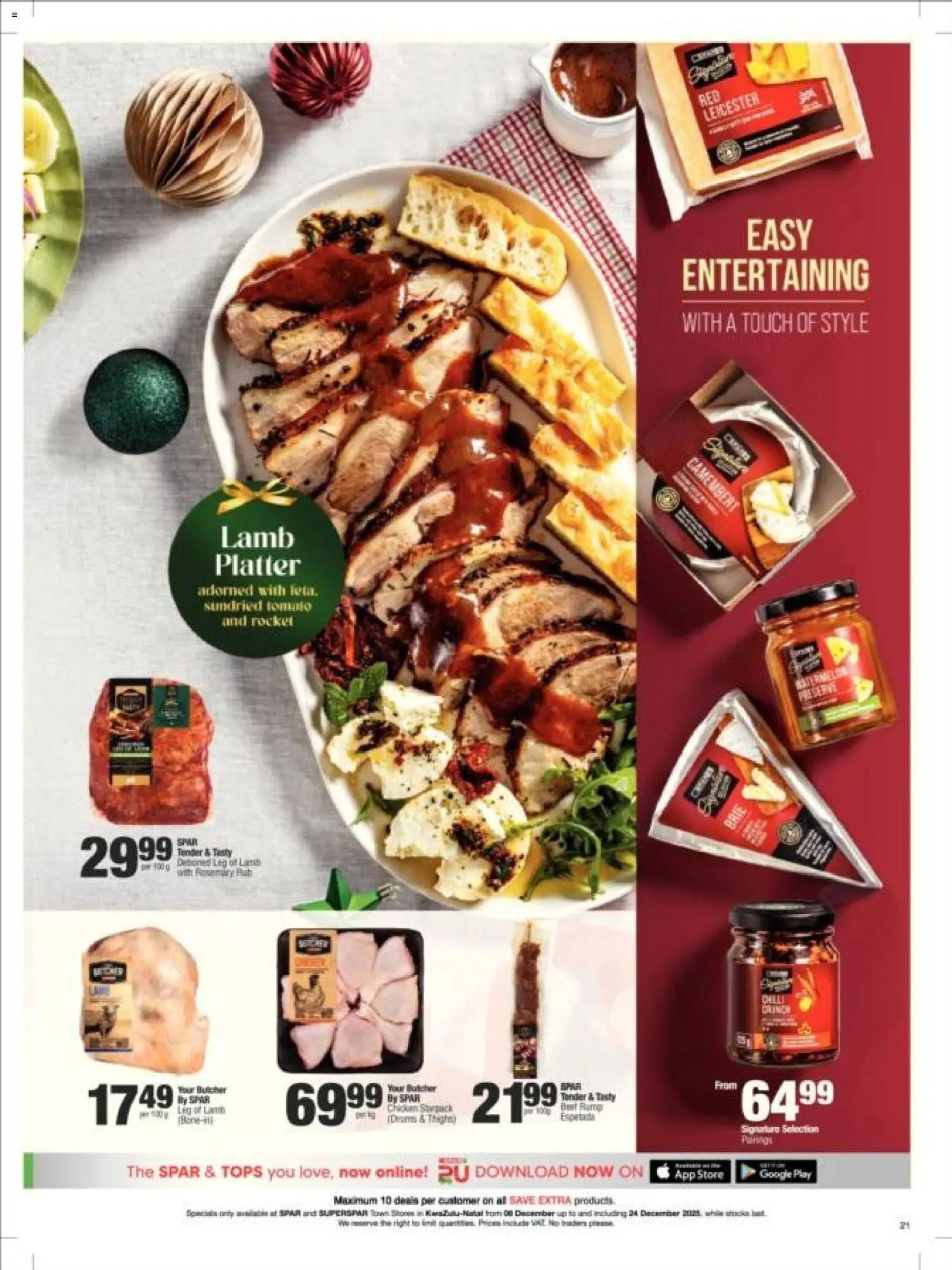 New Superspar catalogue – valid from 08.12.2025 | Page: 13 | Products: Platter, Chilli