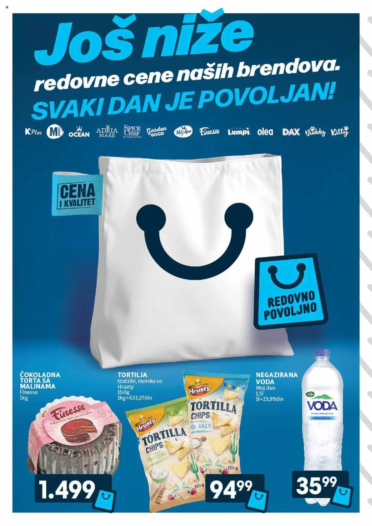 Roda katalog - važi od 14.08.2025 | Strana: 4 | Proizvode: Tortilja, So, Voda, Torta