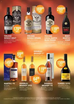 Al.Capone Gazetka od 08.09.2025 | Strona: 12 | Produkty: Champagne, Rum, Finish