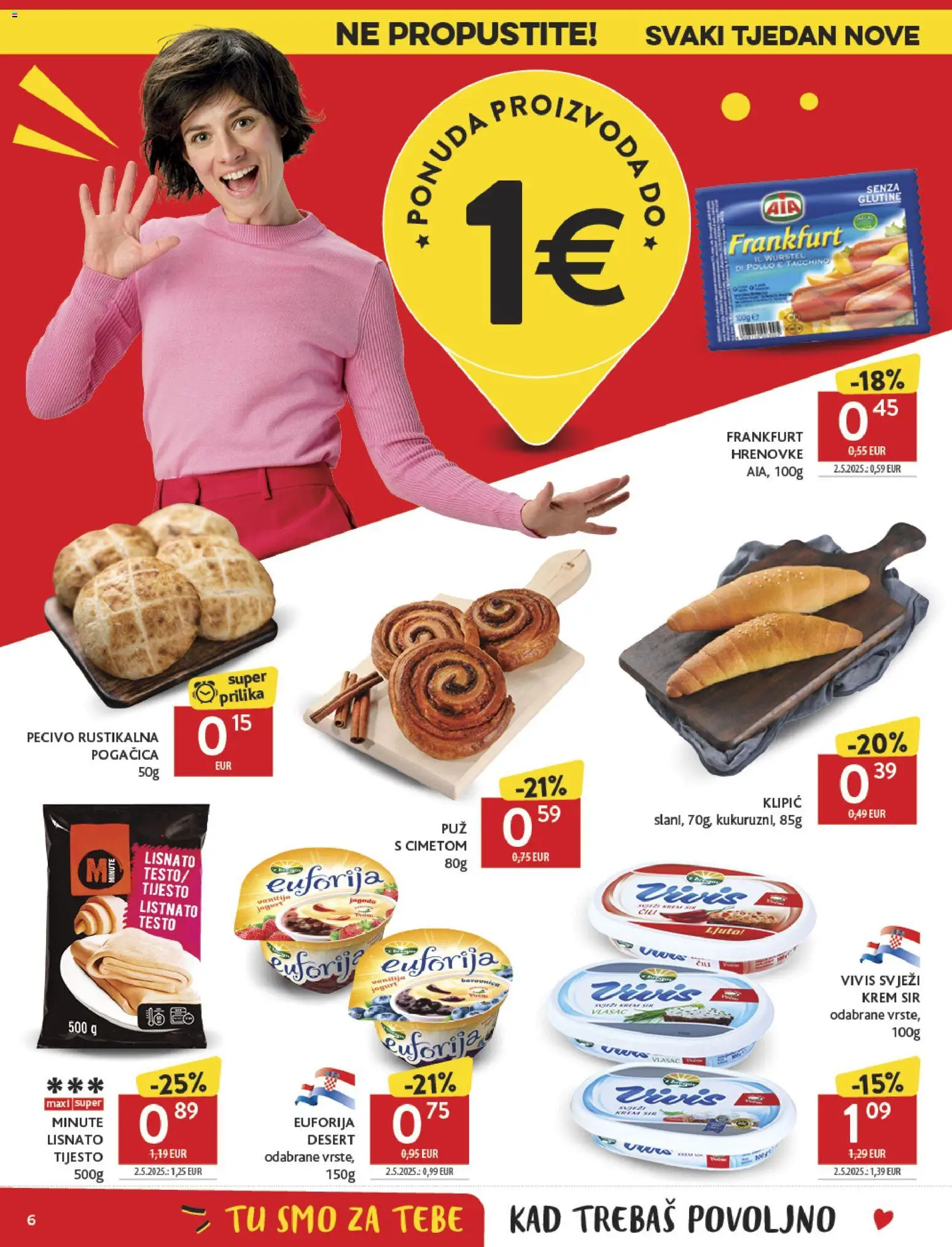 Konzum HR akciós ujság - amely érvényes a következő dátumtól: 07.01.2026 | Oldal: 6