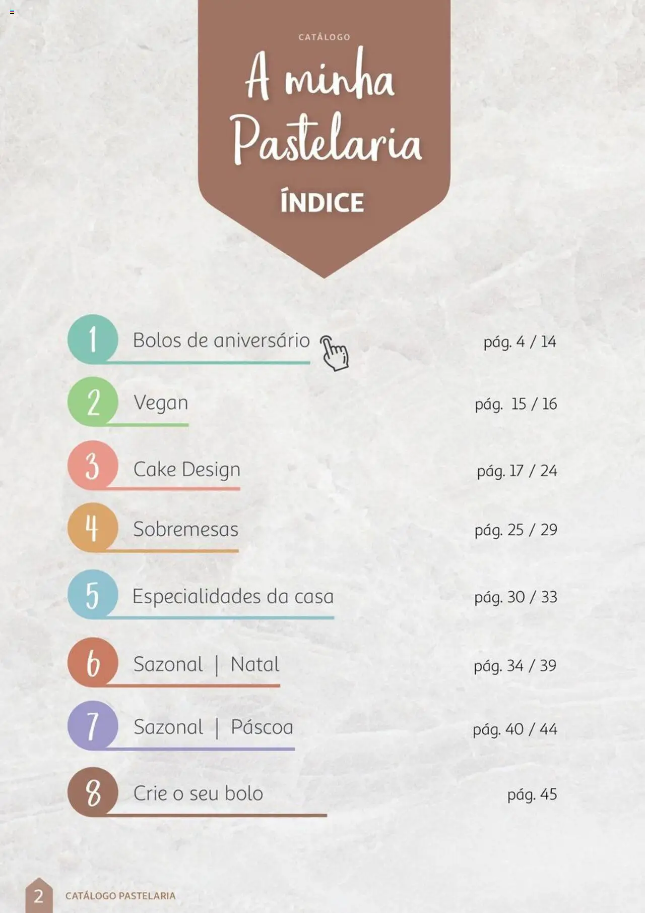 Auchan Catálogo de Pastelaria │ válido de 08.04.2024 | Página: 2 | Produtos: Bolo