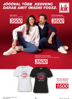 Kik Akciós újság - amely érvényes a következő dátumtól: 02.02.2026 | Oldal: 7