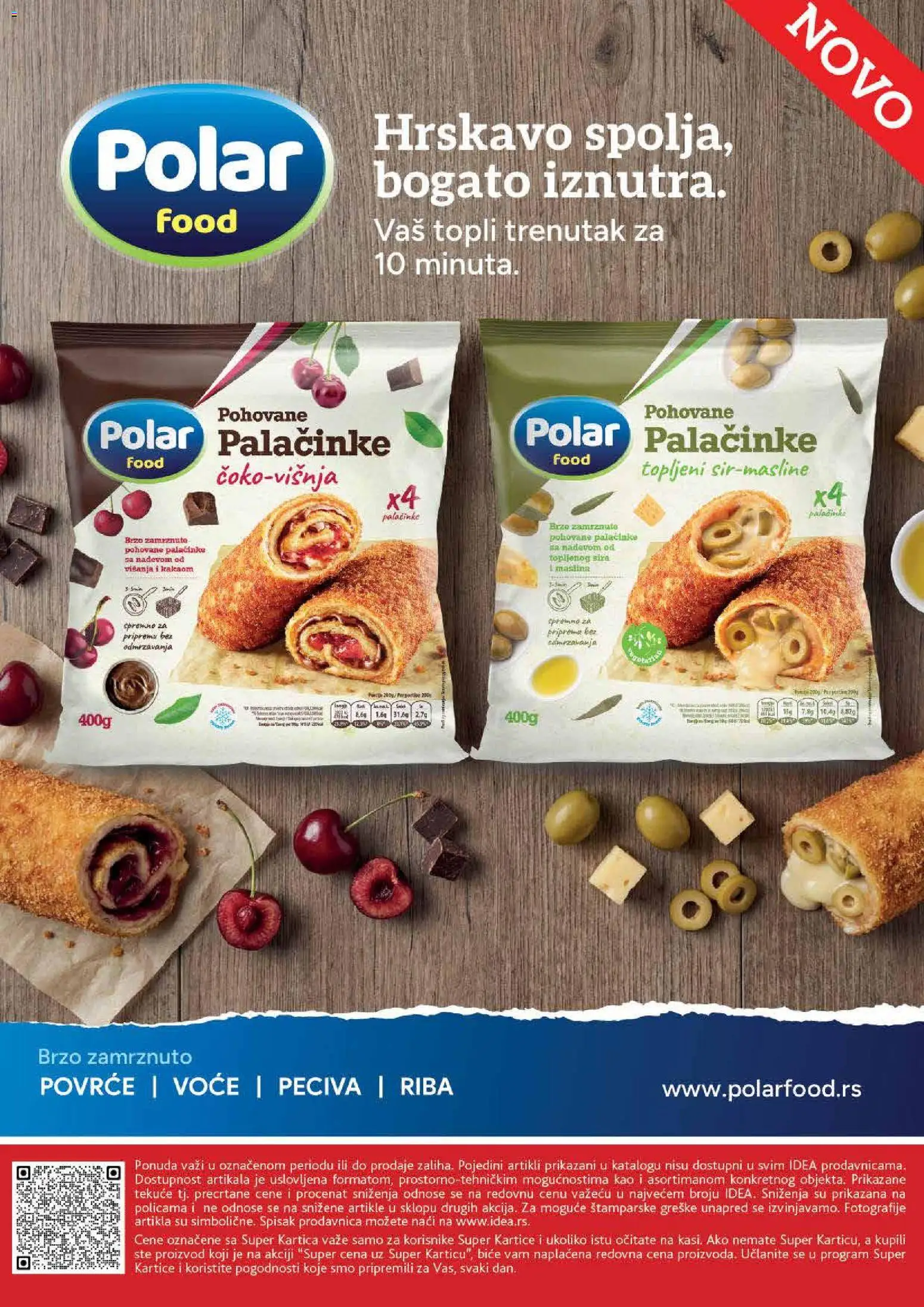 Idea katalog - važi od 22.01.2026 | Strana: 32 | Proizvode: Palačinke, Riba