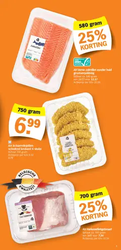 AH Scharrelkipfilet-schnitzel krokant 6 stuks, Schaal 750 gram - Voorbeeld van een folder van Albert Heijn, geldig van 02.02.2026 | Pagina: 5