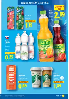 Nové Lidl akcie – leták je platný od 08.09.2025 | Strana: 29