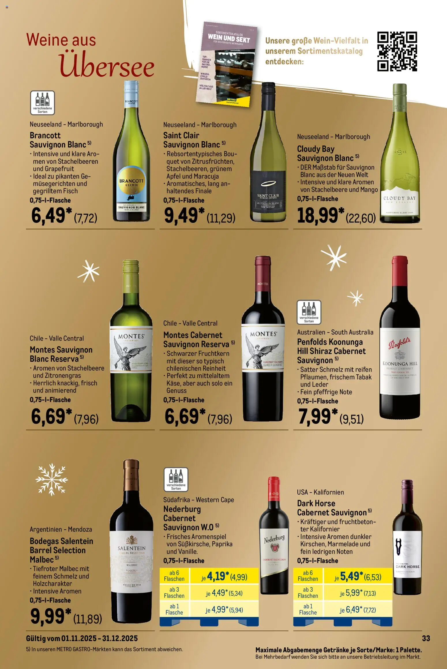 Metro Saisonkatalog Festliche Momente – gültig ab 01.11.2025 | Seite: 33 | Produkte: Zitronengras, Äpfel, Paprika, Mango