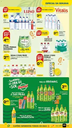 Pingo Doce folheto │ válido de 15.07.2025 | Página: 23 | Produtos: Agua, Água mineral