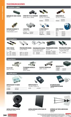 Vista previa Bauhaus - ProService  válido desde el 24.02.2025 | Página: 344 | Productos: Té, Teléfono, Cable, Conector