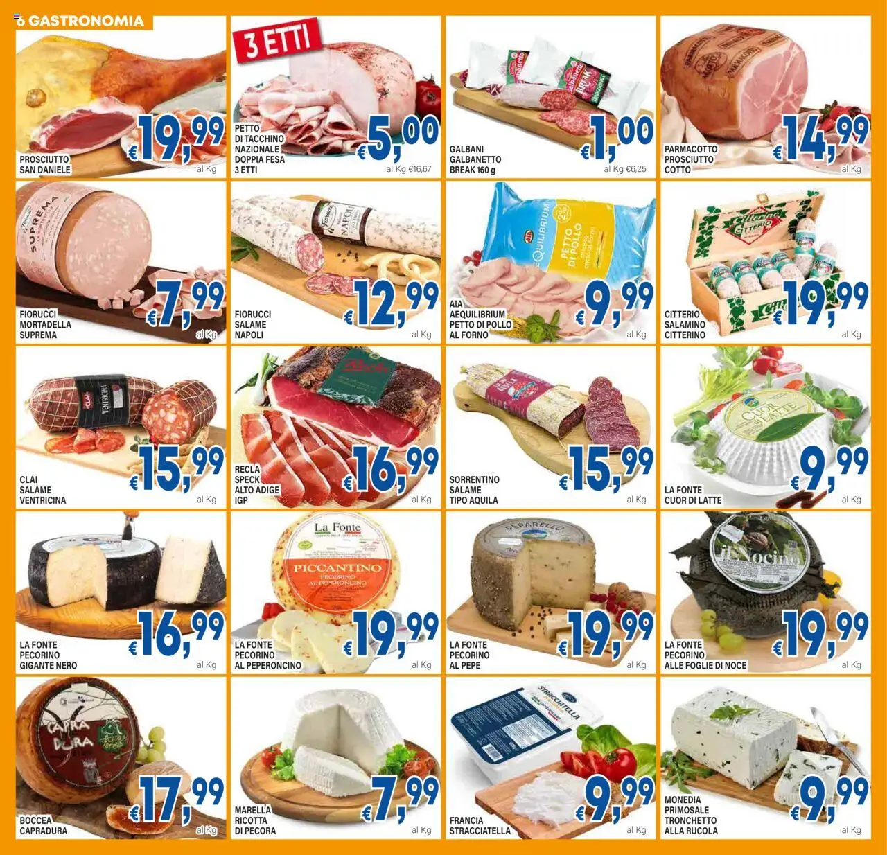 Volantino DEM del 06.08.2025 | Pagina: 6 | Prodotti: Speck, Tacchino, Prosciutto, Stracciatella
