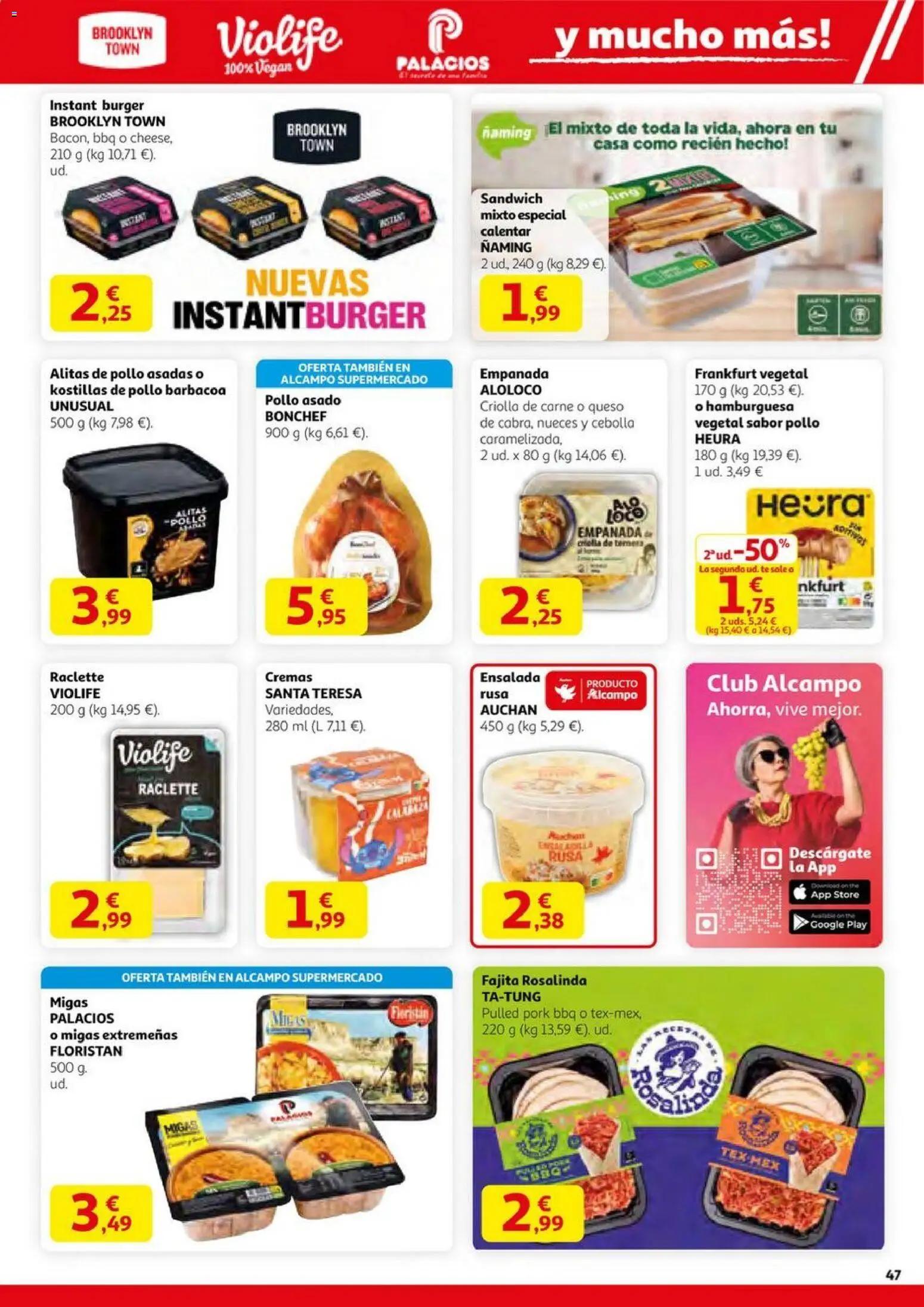 Alcampo - HG Pio XII Unificado  │ válido desde el 23.10.2025 | Página: 47 | Productos: Té, Ensalada, Παγωμένο τσάι, Barbacoa