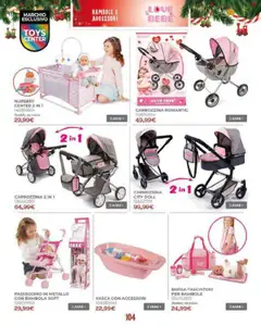 Anteprima del volantino Toys Center - Catalogo di Natale 2025 valido a partire dal 19.10.2025 | Pagina: 106 | Prodotti: Passeggino, Borsa, Fasciatoio