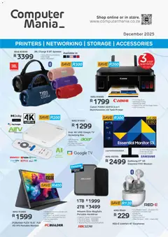 Computer Mania specials catalogue – valid from 01.12.2025