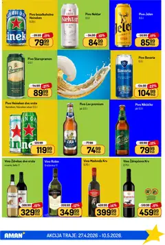 Aman katalog  - pregled Aman kataloga - važi od 27.04.2026 | Strana: 35 | Proizvode: Heineken, Pica, Vino, Pivo