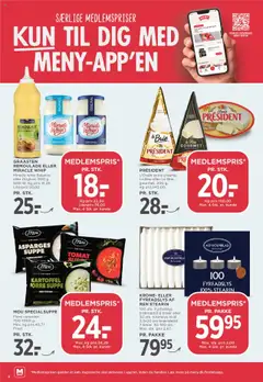 Meny tilbudsavis – gyldig fra 12.09.2025 | Side: 6 | Produkter: Remoulade, Timian, Asparges, Lingerie