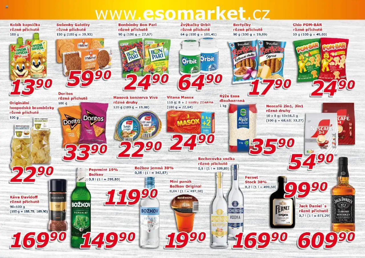 Eso market leták od 06.08.2025 | Strana: 6 | Produkty: Smetanový jogurt, Jogurt, Termix, Kakao