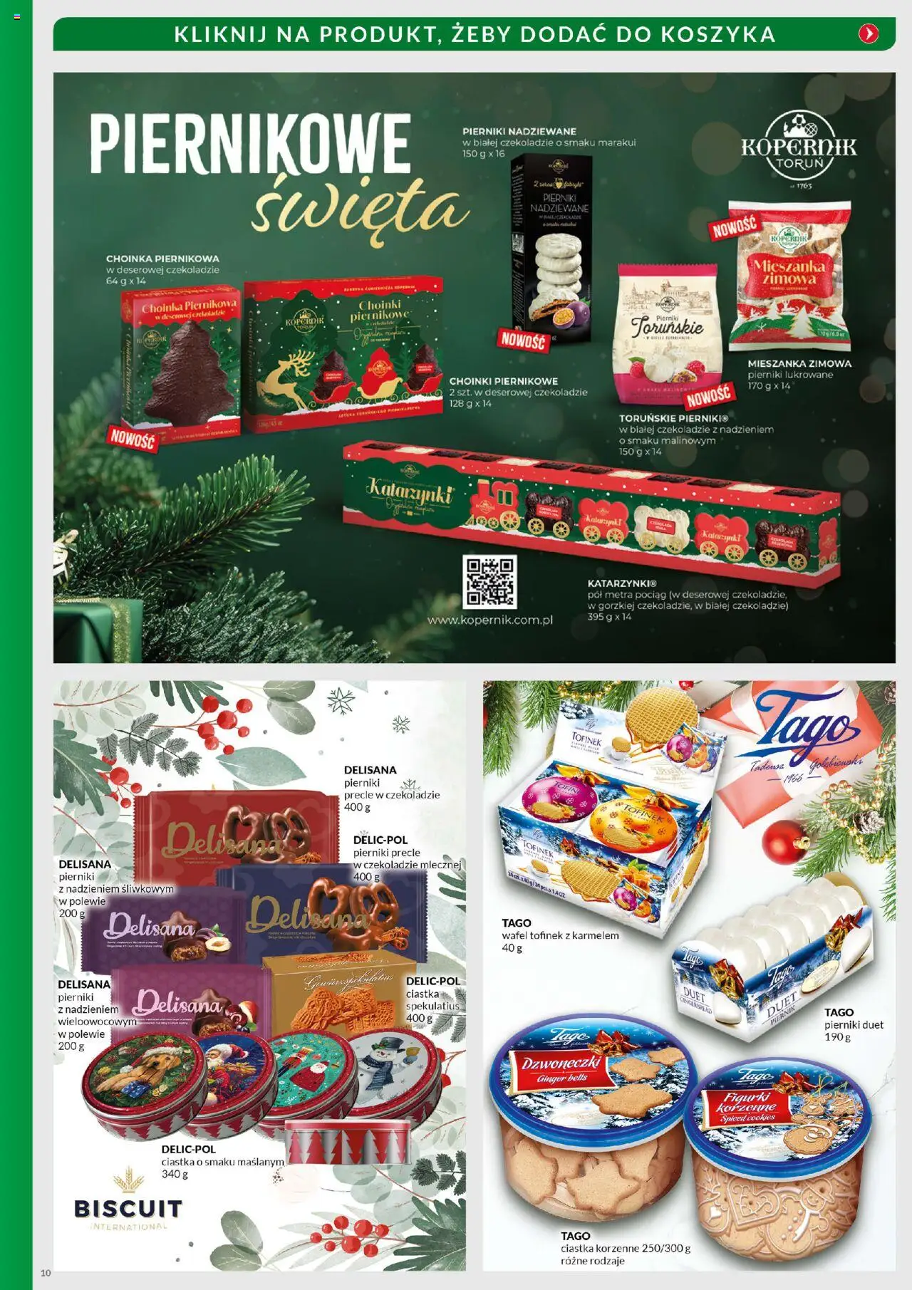 Eurocash Gazetka - Boże Narodzenie Słodycze od 13.10.2025 | Strona: 10 | Produkty: Pierniki, Choinka, Piernik, Ciastka korzenne