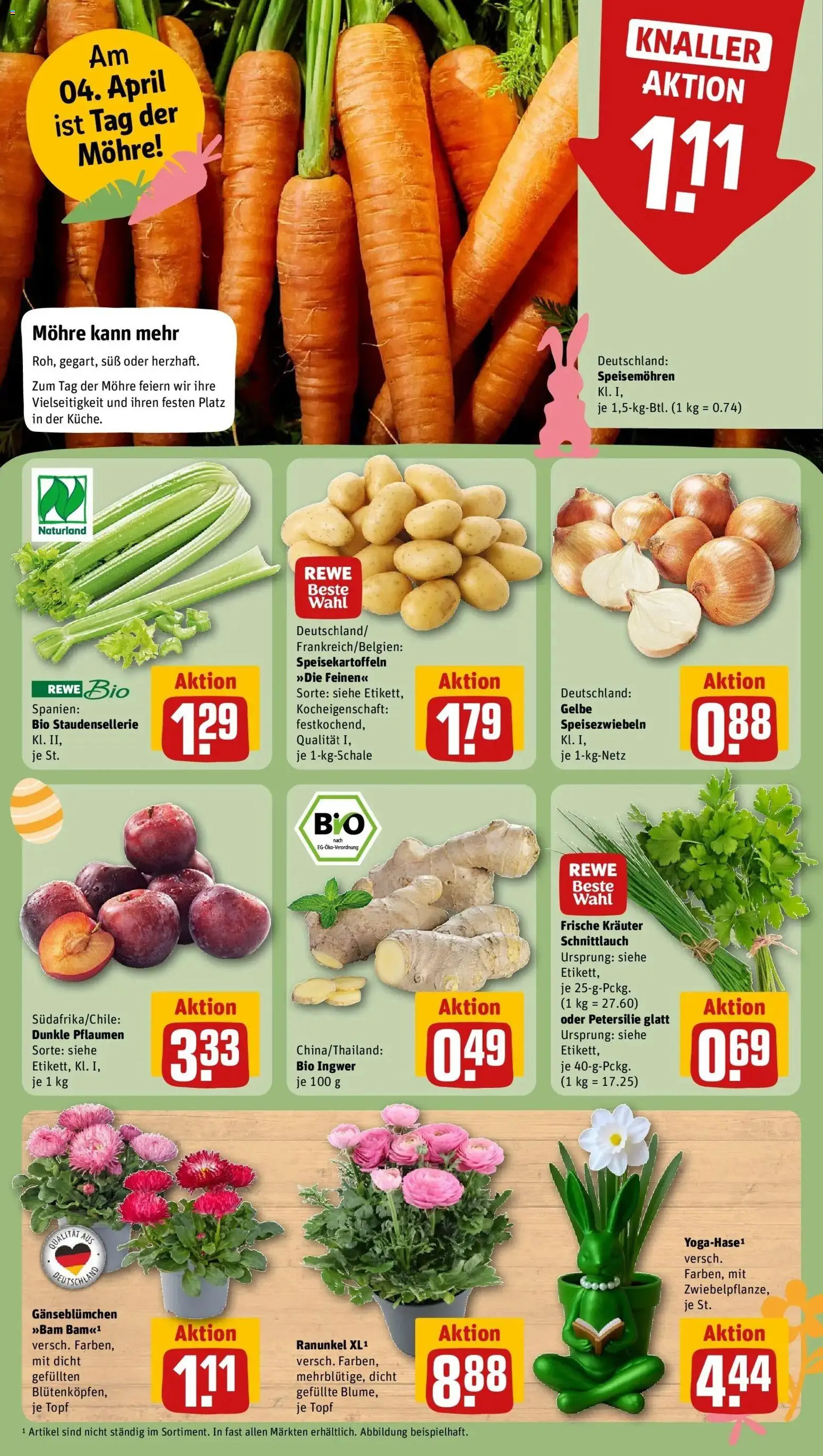 Rewe Prospekt Hamburg / Farmsen-Berne	 – gültig ab 30.03.2026 | Seite: 11 | Produkte: Pflaumen, Petersilie