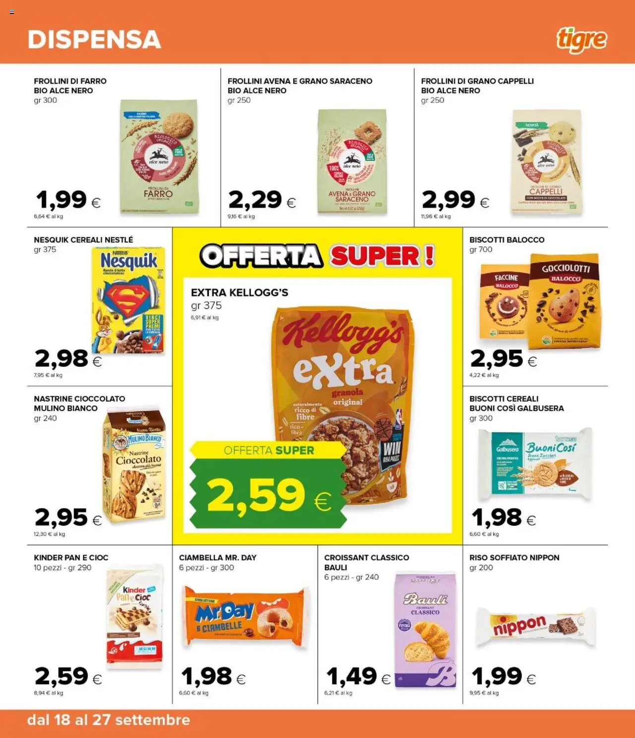 Volantino Tigre del 18.09.2025 | Pagina: 19