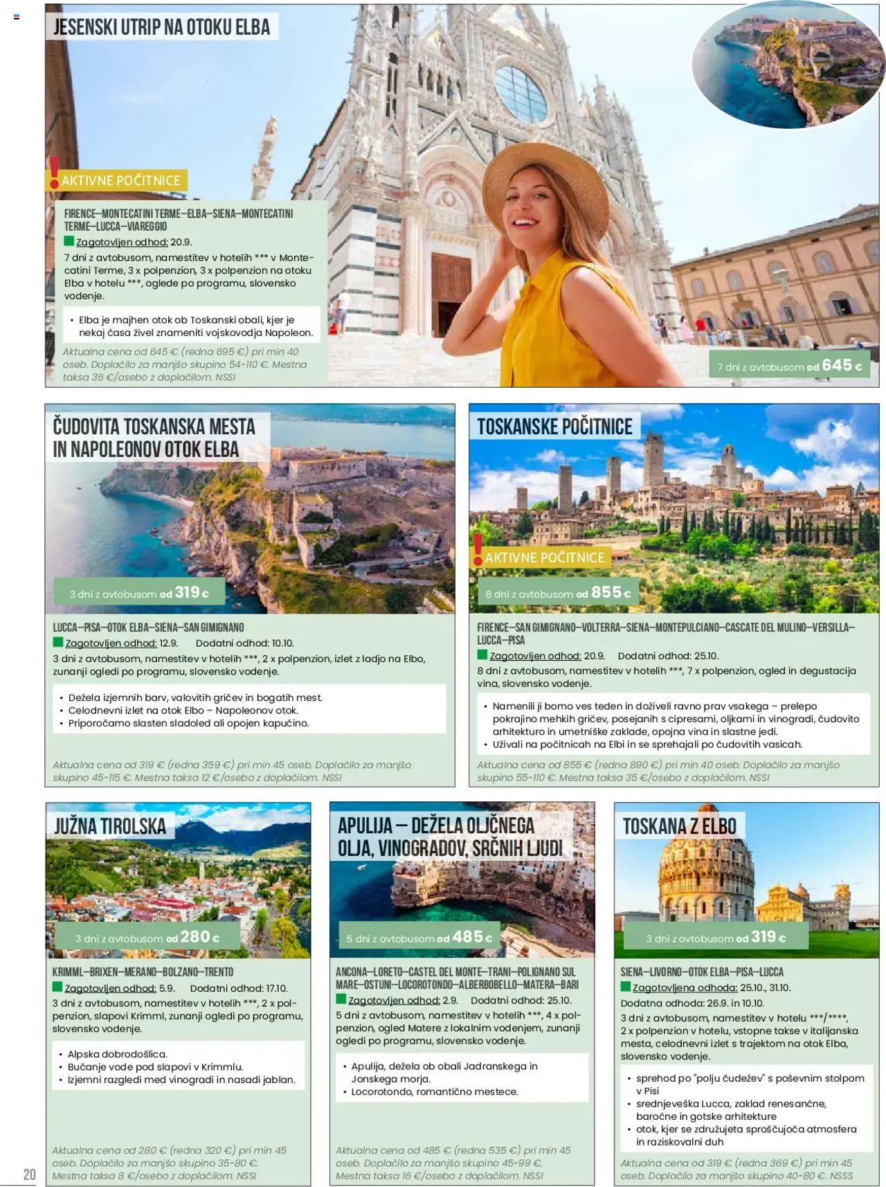 Sonček katalog potovanja │ velja od 19.06.2025 | Stran: 20 | Izdelki: Sladoled