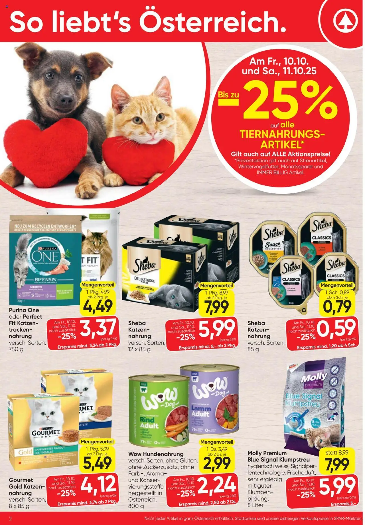 Spar Flugblatt gültig ab 09.10.2025 | Seite: 2