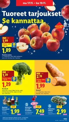 Lidl-mainoslehti voimassa 13.11.2025 alkaen | Sivu: 23