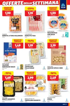 Anteprima del volantino SALMONE NORVEGESE SNACK, Salmone Norvegese snack affumicato 50 g valido a partire dal 20.10.2025 | Pagina: 9