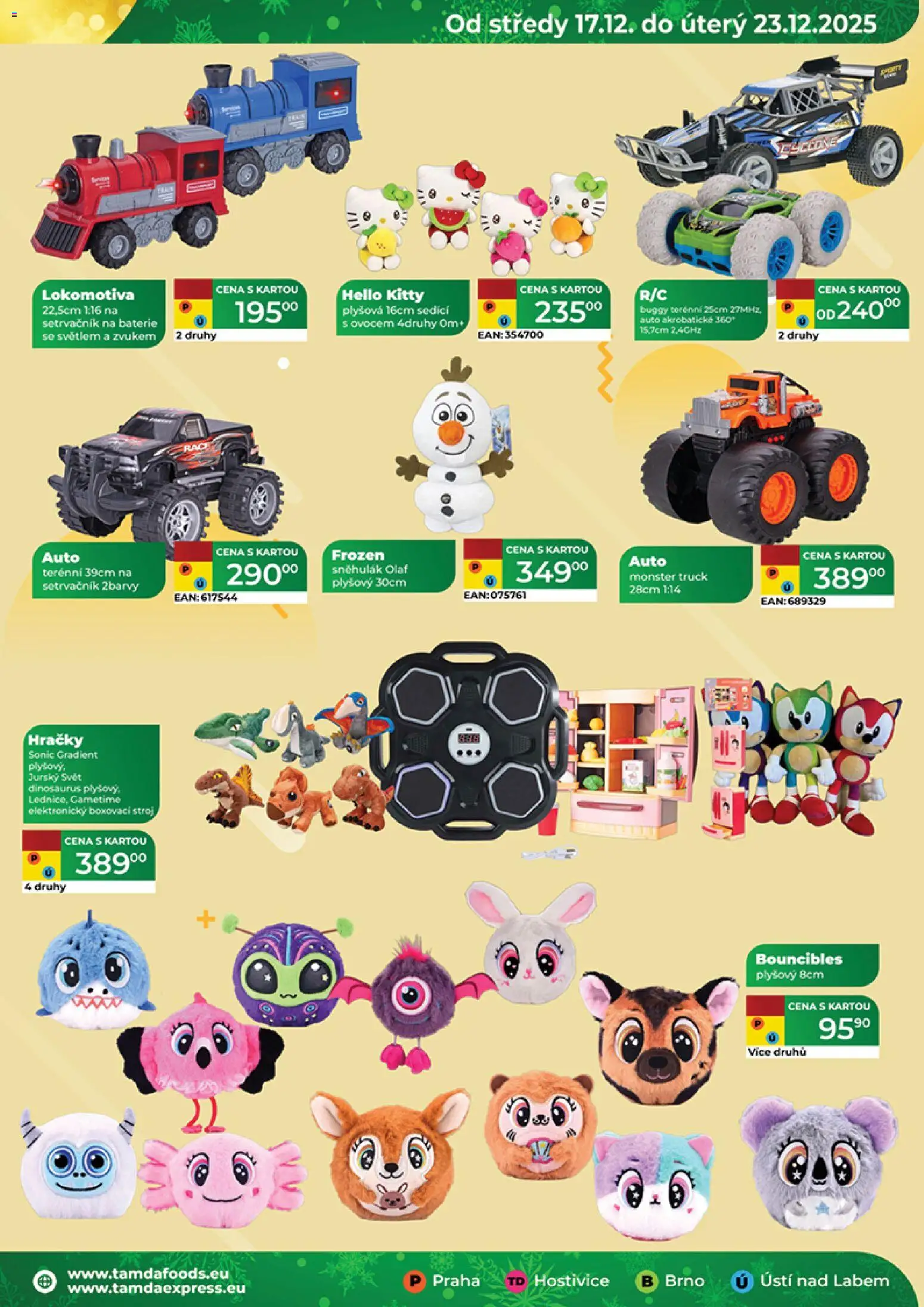 Tamda Foods leták od 17.12.2025 | Strana: 27 | Produkty: Monster, Dinosaurus, Hračky, Baterie