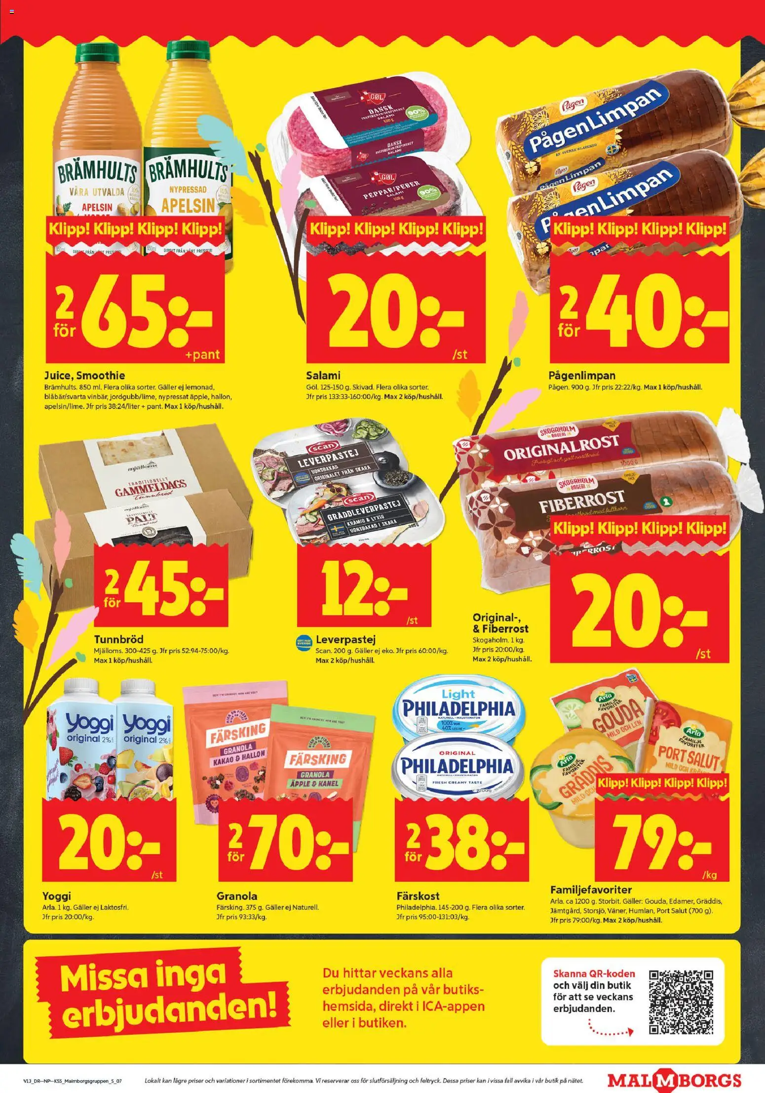 ICA Kvantum reklamblad aktuell från 23.03.2026 | Sida: 7