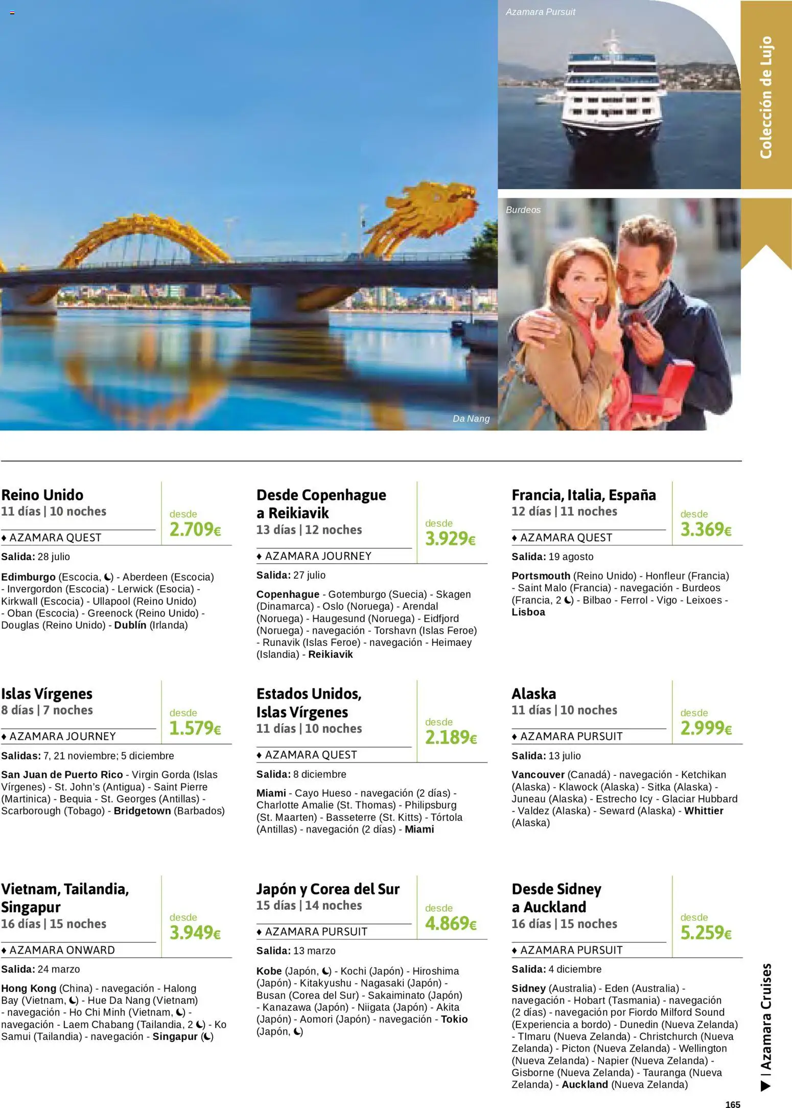 Viajes El Corte Inglés Cruceros marítimos │ válido desde el 01.01.2026 | Página: 166 | Productos: Navegación