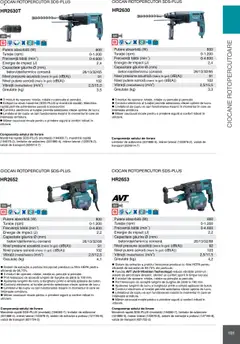 Ofertele Makita valabile de la 08.01.2025 | Pagină: 181 | Produse: Valiză, Ciocan rotopercutor, Mâner