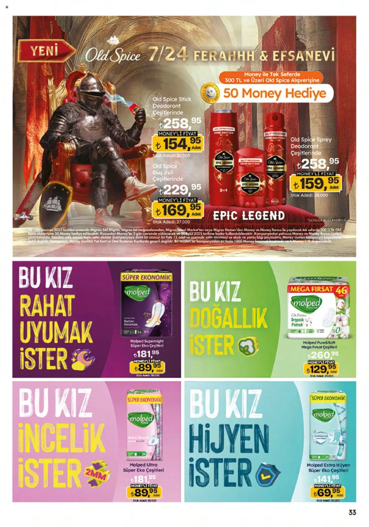 Migros Katalog - 5M Migroskop Dijital - 12.06.2025 tarihinden itibaren geçerlidir | Sayfa: 33 | Ürünler: Duş, Duş jeli, Deodorant, PC