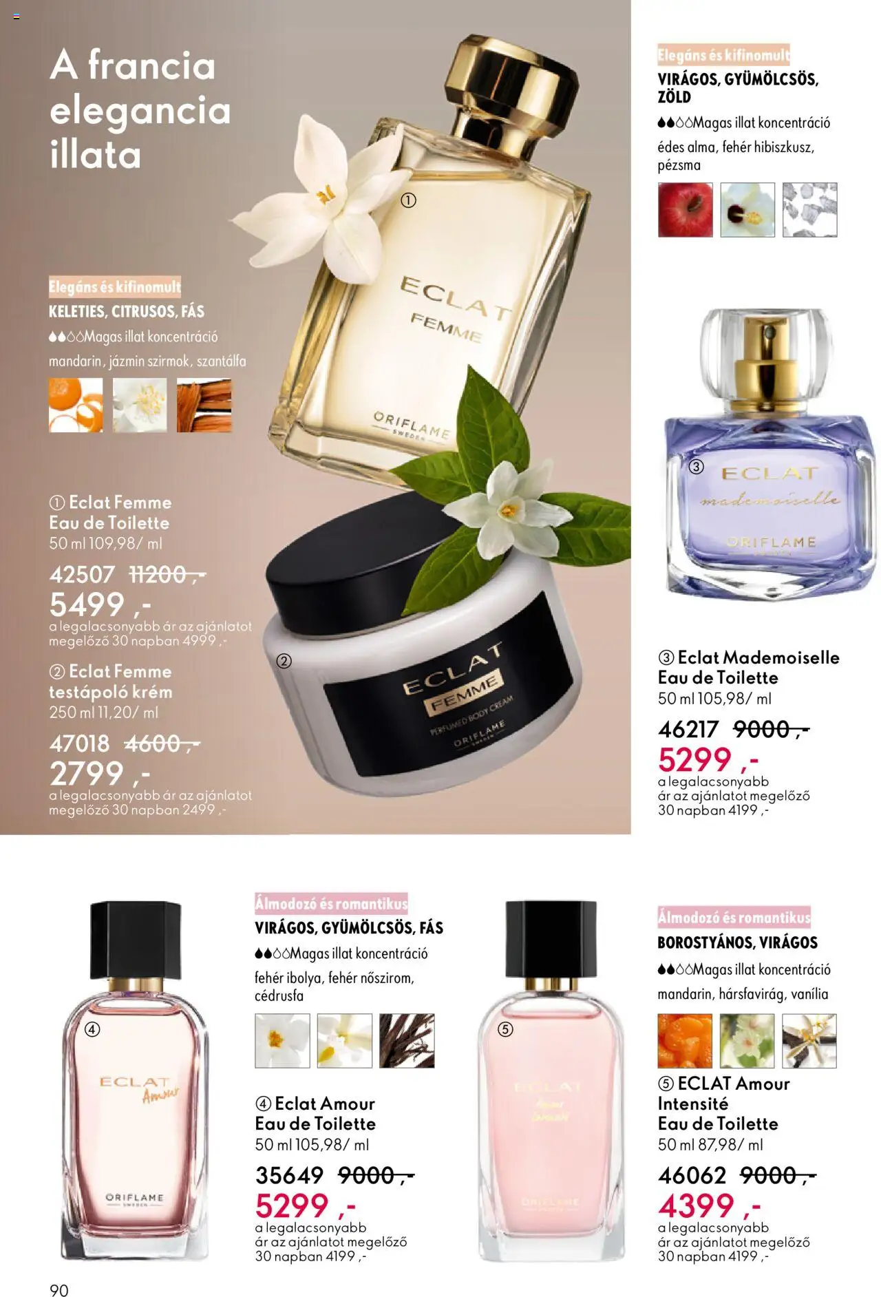 Oriflame akciós ujság - amely érvényes a következő dátumtól: 07.09.2025 | Oldal: 90 | Termékek: Body, Testápoló