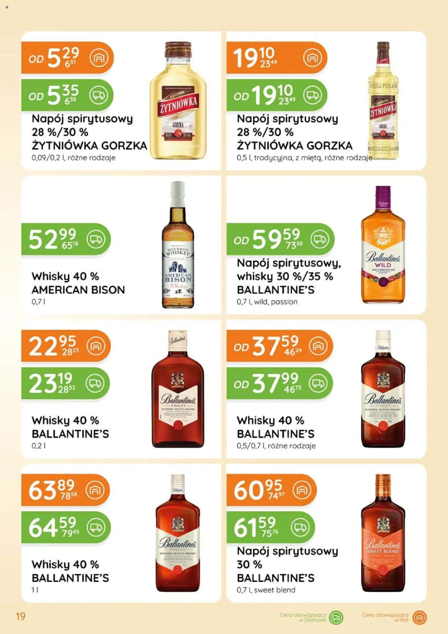 Eurocash Gazetka - Katalog Alkoholowy od 01.02.2026 | Strona: 19 | Produkty: Whisky