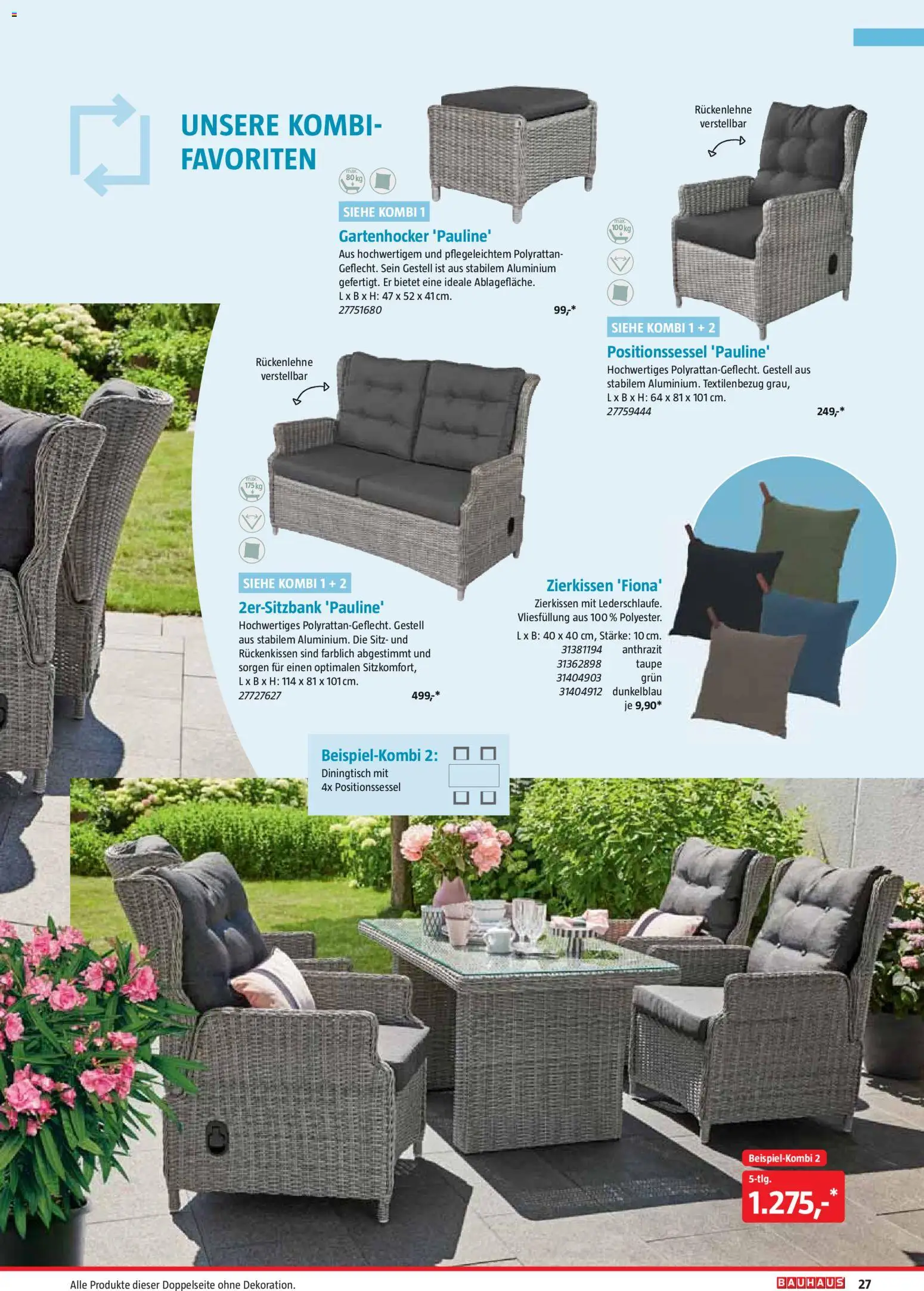Bauhaus Freizeit im Garten gültig ab 01.05.2026 | Seite: 27