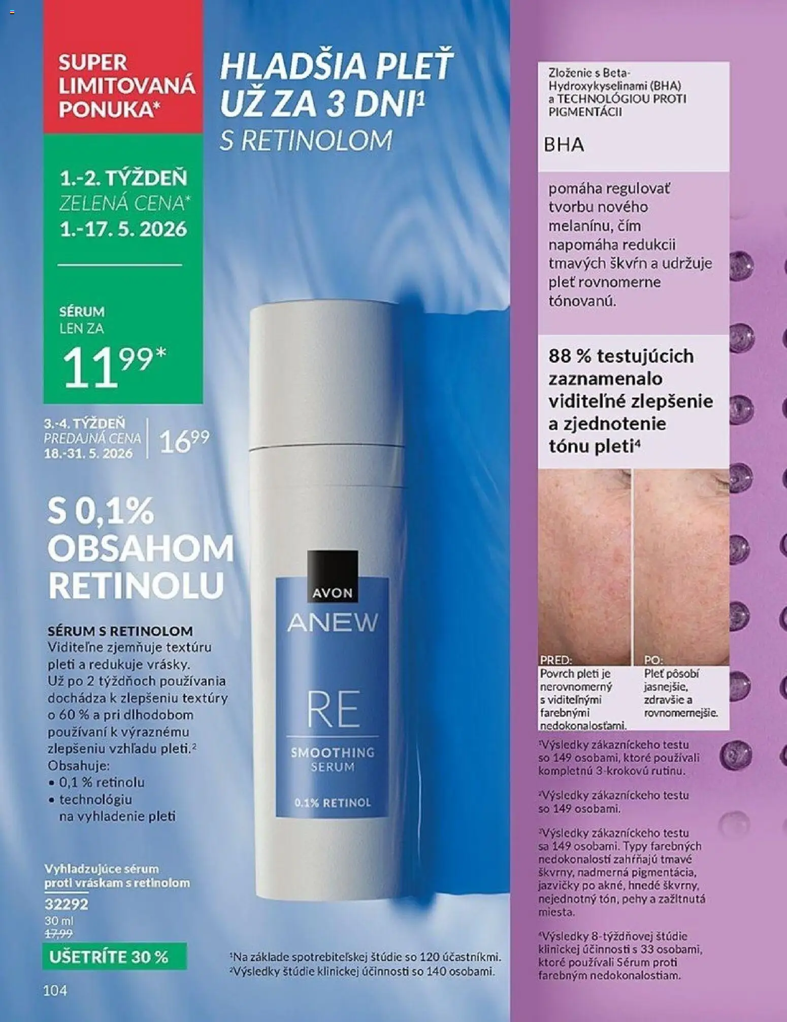 Nové Avon akcie – leták je platný od 01.05.2026 | Strana: 104
