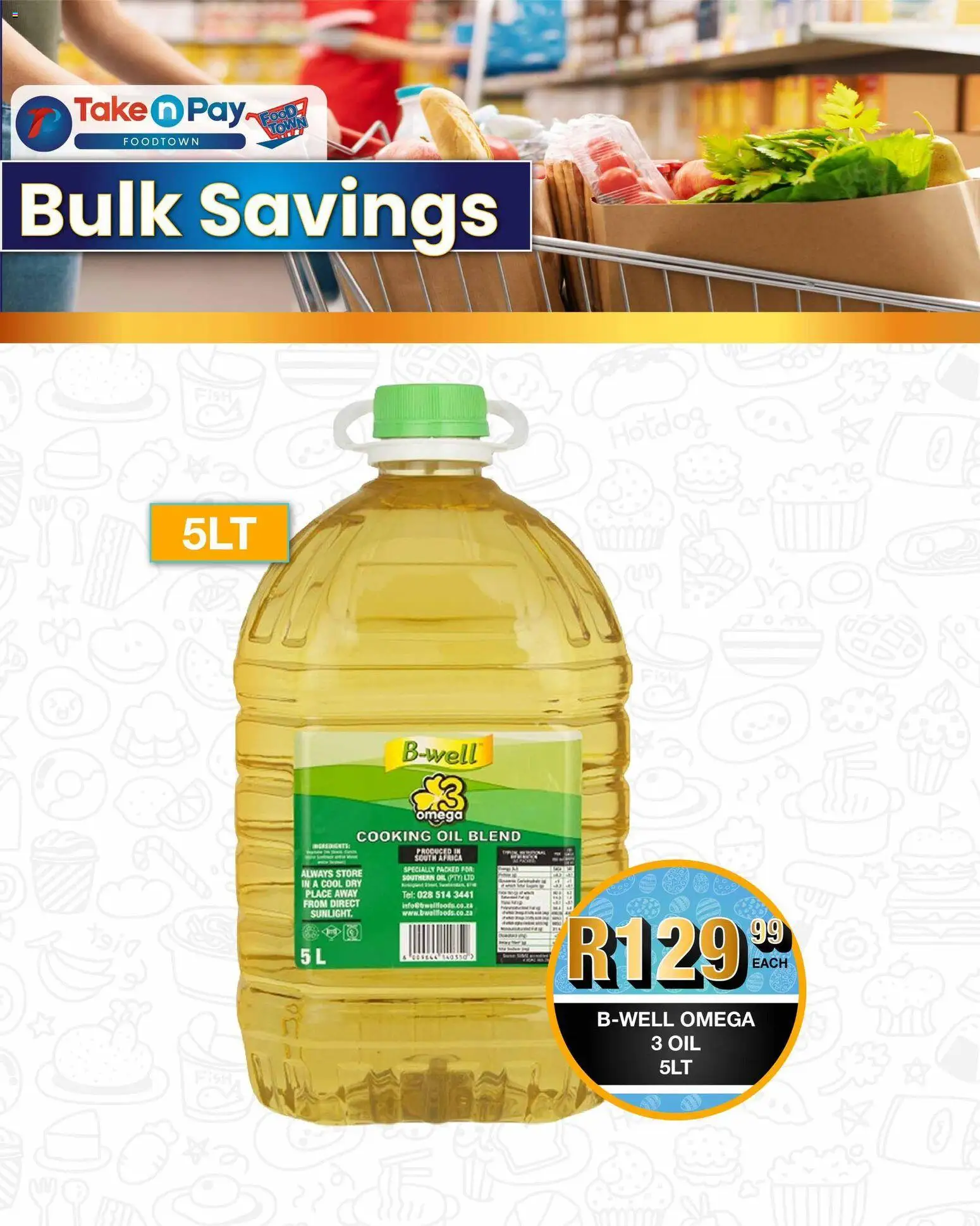 New Take n Pay catalogue – valid from 06.04.2026 | Page: 18 | Products: Oil, Fish