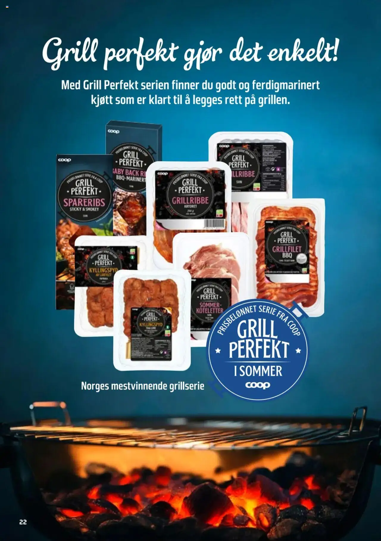  | Side: 22 | Produkter: Squash, Grill, Дріжджі, Kolasås