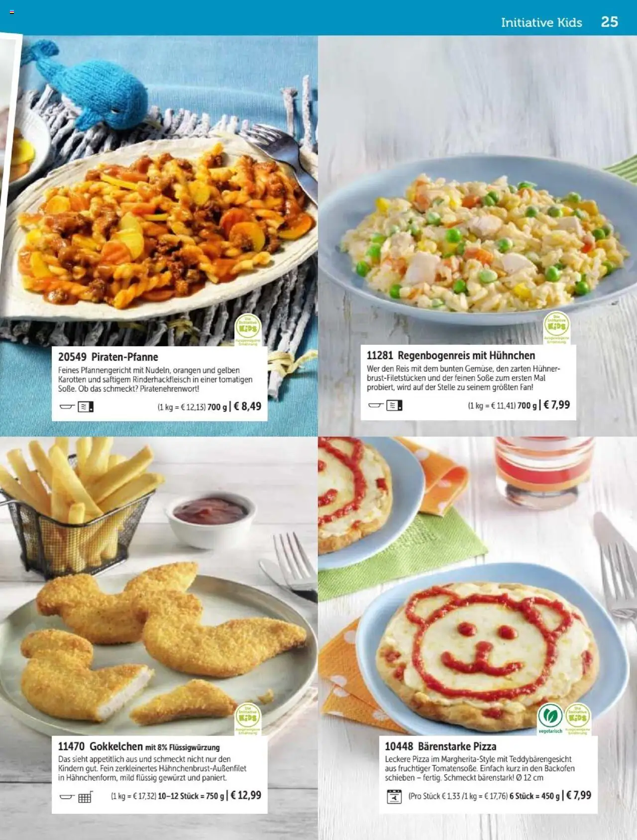 Bofrost Katalog – gültig ab 07.09.2025 | Seite: 25 | Produkte: Soße, Backofen, Pizza, Reis